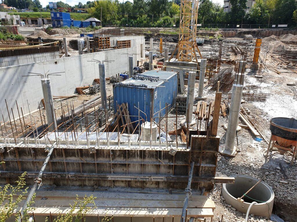 PAUPYS 7 etapas (Aukštaičių g. 19, Paupio g. 50) - Multi apartment - construction photos