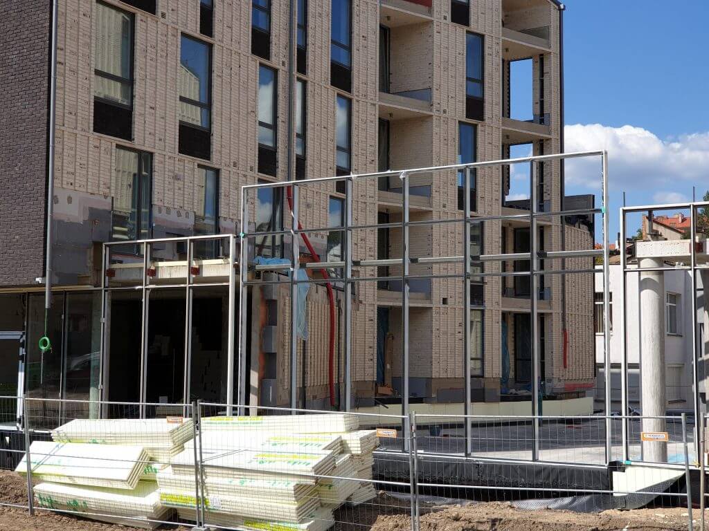 PAUPYS 1 etapas (Aukštaičių g. 4, 8) - Daugiabutis - statybų nuotraukos