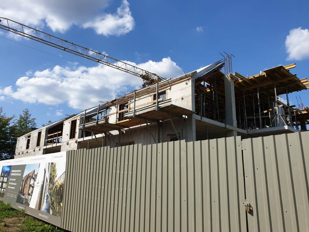 Aukštupis (Krivūlės g. 9) - Multi apartment - construction photos