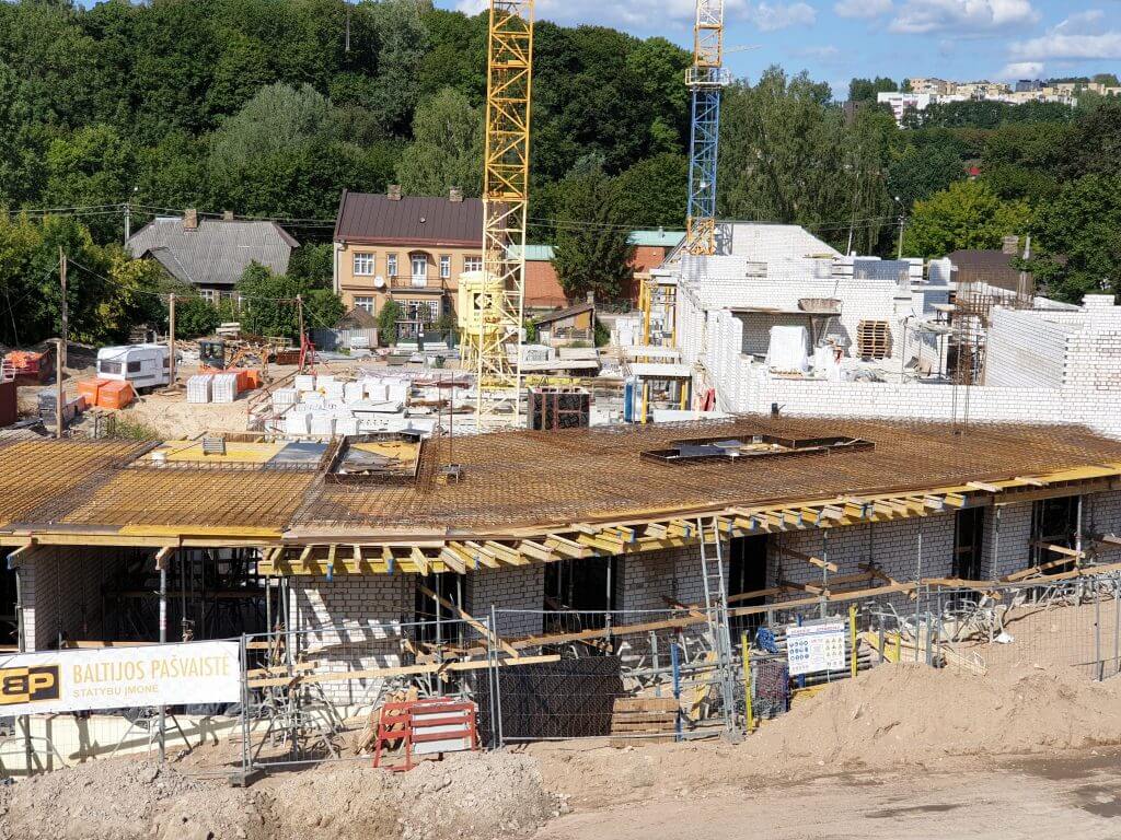 PAUPYS 7 etapas (Aukštaičių g. 19, Paupio g. 50) - Multi apartment - construction photos