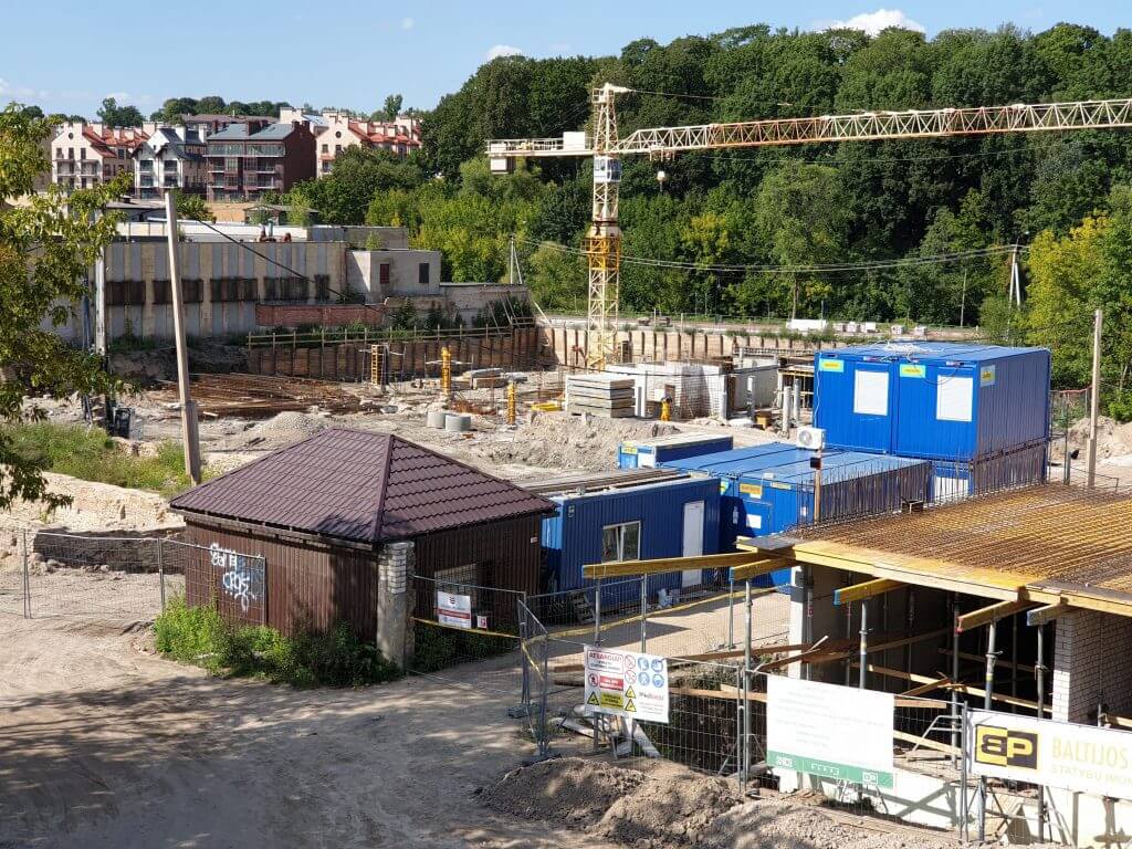 PAUPYS 7 etapas (Aukštaičių g. 19, Paupio g. 50) - Multi apartment - construction photos