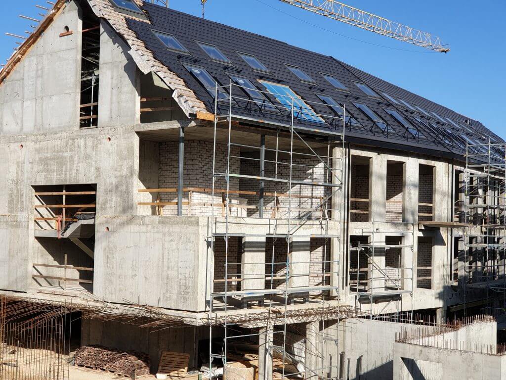 Misionierių sodai (Subačiaus g. 20) - Multi apartment - construction photos