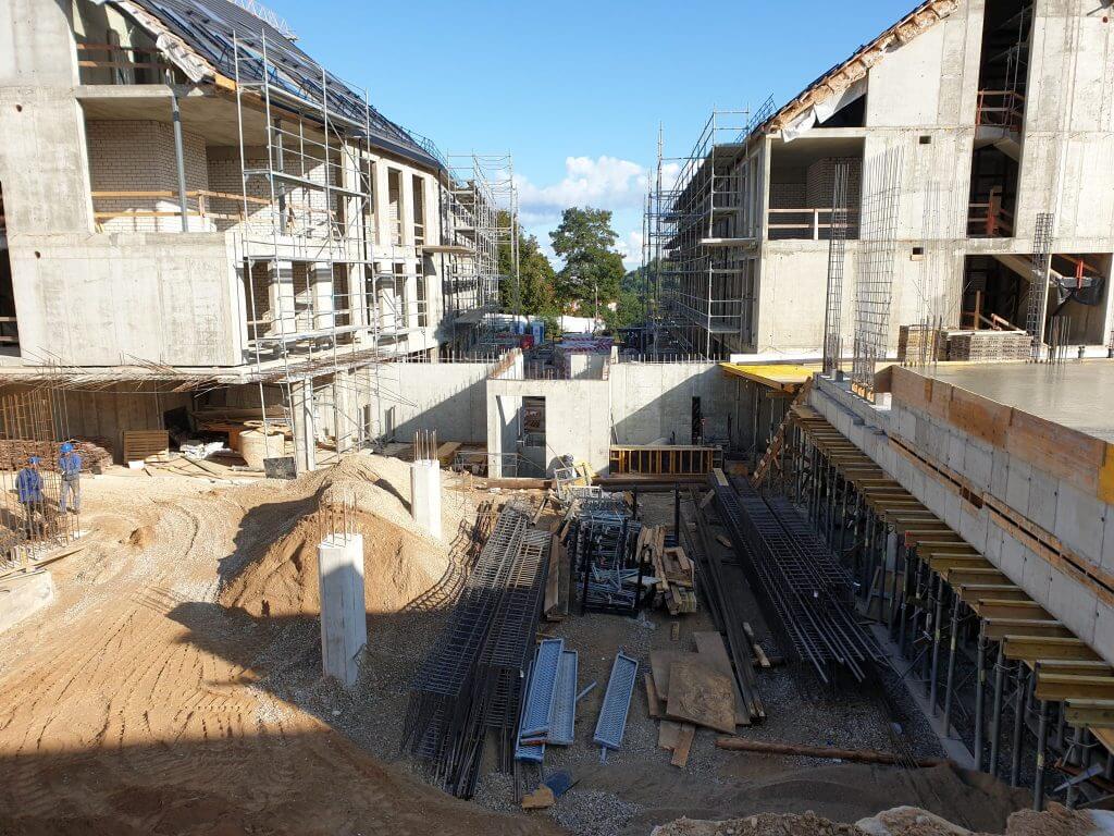 Misionierių sodai (Subačiaus g. 20) - Multi apartment - construction photos