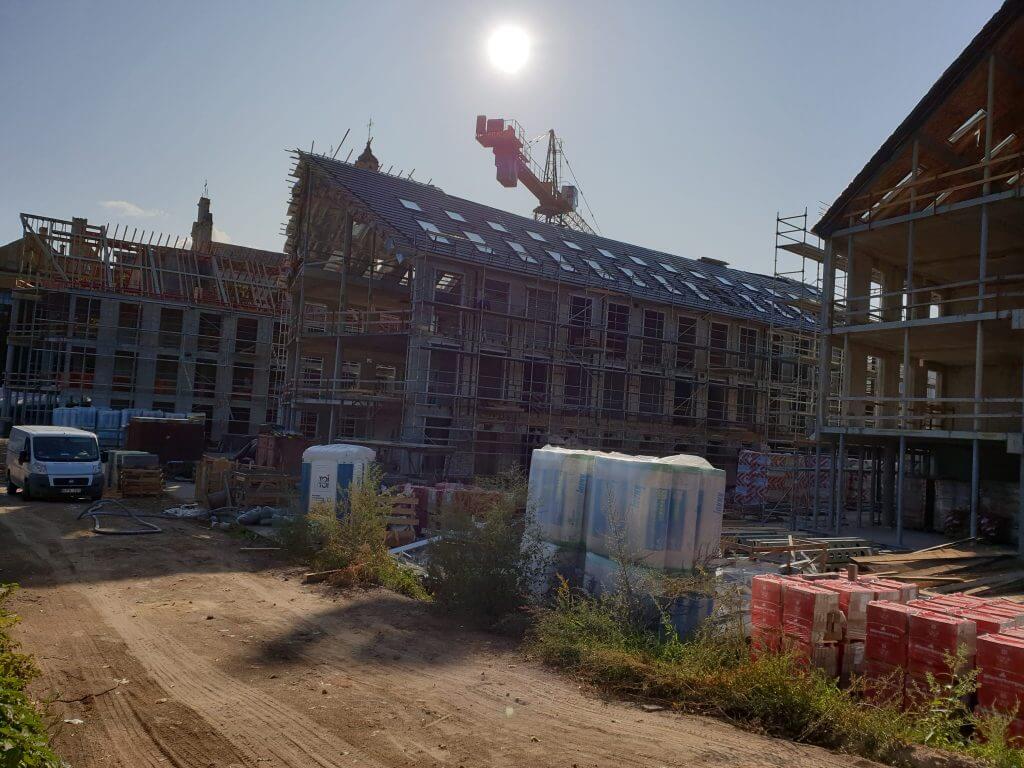 Misionierių sodai (Subačiaus g. 20) - Multi apartment - construction photos