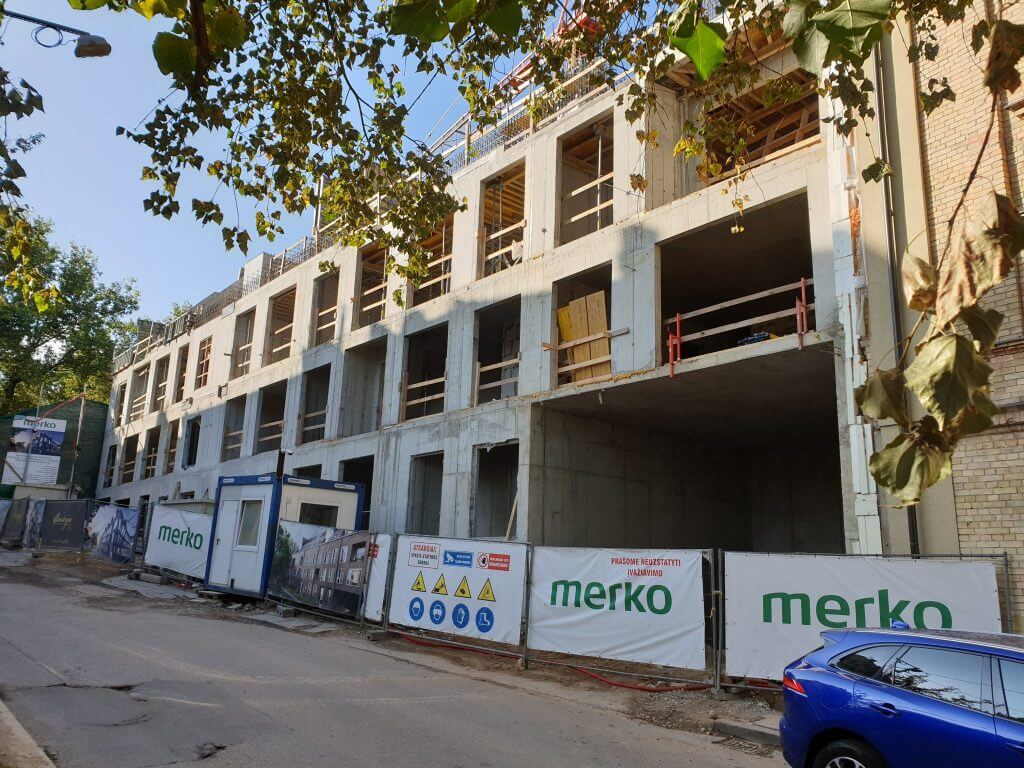 Bastėja Life (A. Strazdelio g. 5) - Multi apartment - construction photos