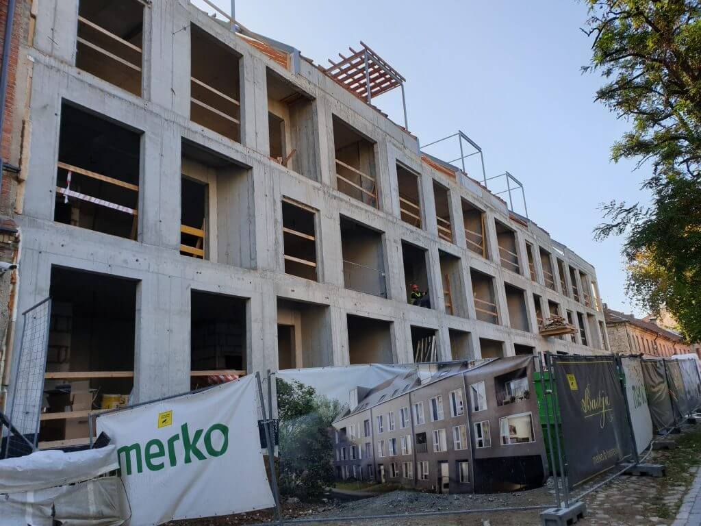 Bastėja Life (A. Strazdelio g. 5) - Multi apartment - construction photos