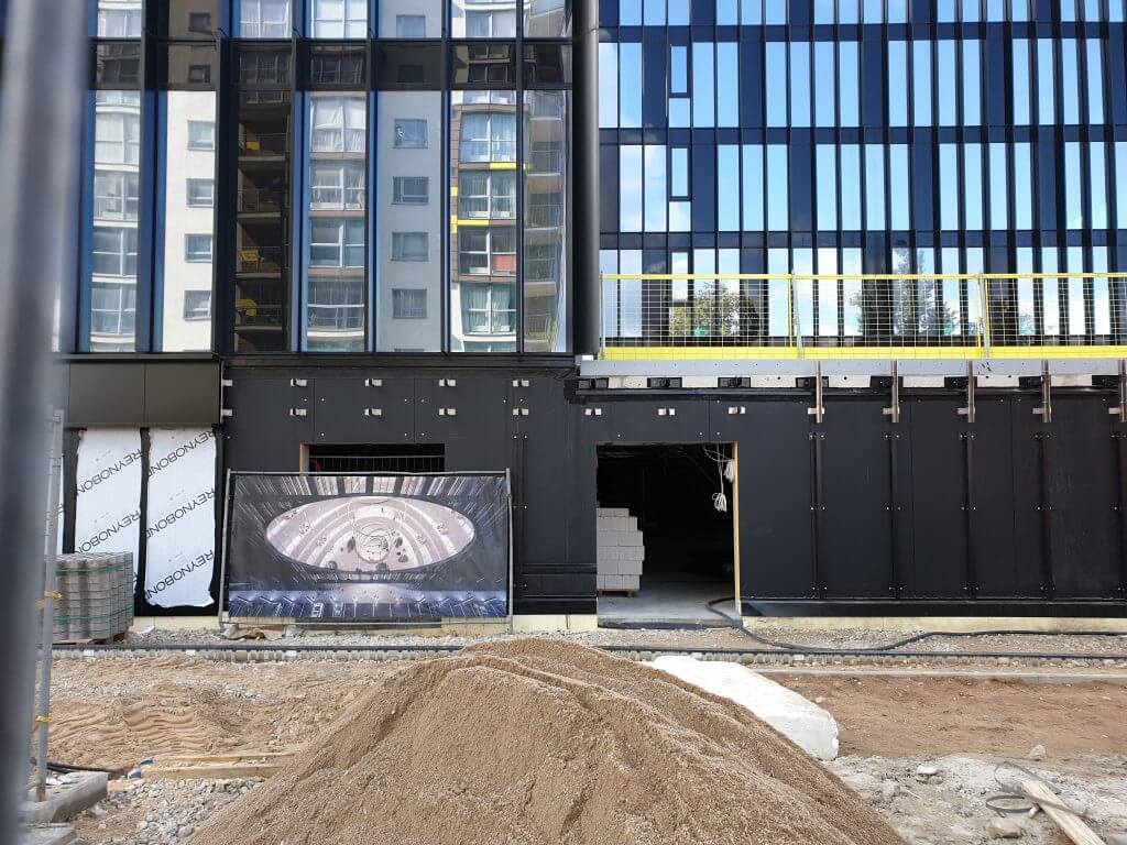 U219 (Ukmergės g. 219) - Office center - construction photos