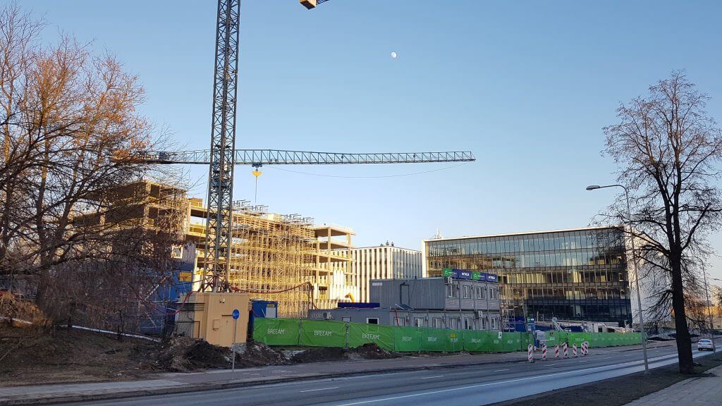 Saltoniškių 7 (S7) 3 etapas (Saltoniškių g. 7) - Office center - construction photos