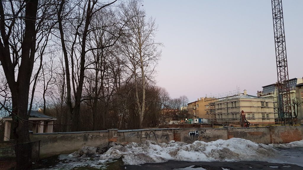 Sierakausko 25 1 etapas (Z. Sierakausko g. 25) - Multi apartment - construction photos