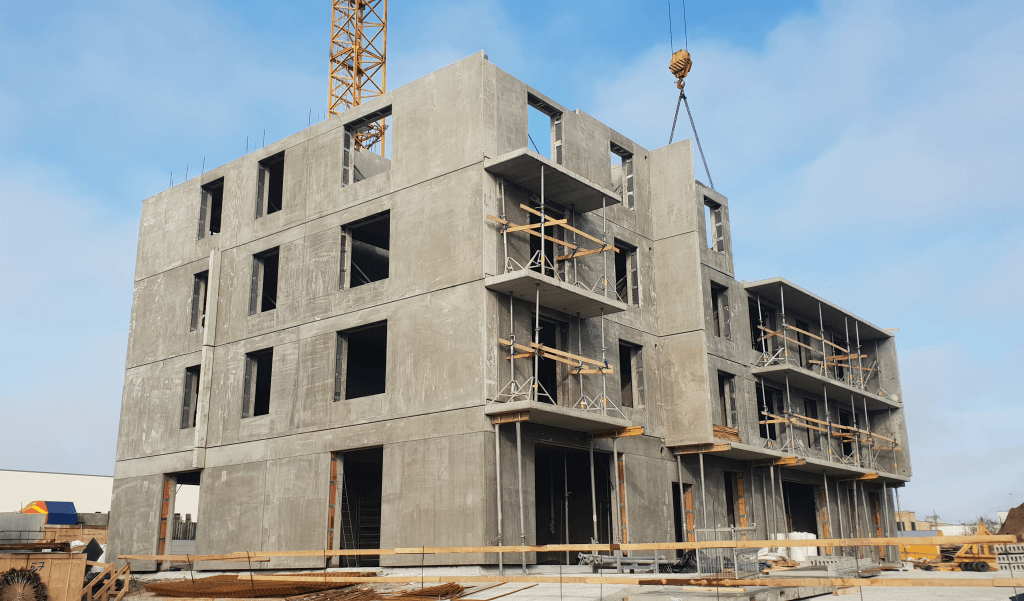 Horizon (Viršuliškių skg. 58) - Multi apartment - construction photos