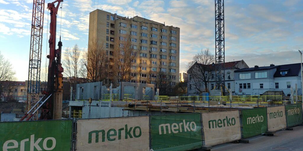 Rinktinės URBAN 2 etapas (Ceikinių g. 15) - Multi apartment - construction photos