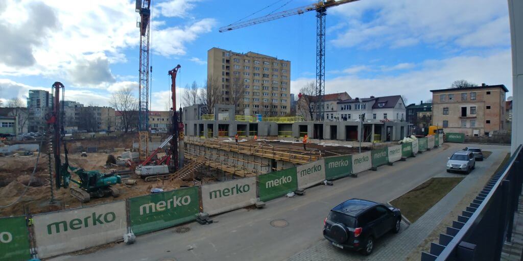 Rinktinės URBAN 2 etapas (Ceikinių g. 15) - Multi apartment - construction photos