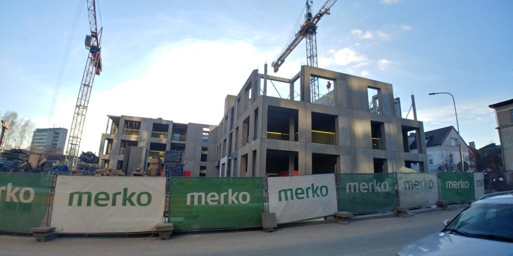 Rinktinės URBAN 2 etapas (Ceikinių g. 15) - Multi apartment - construction photos