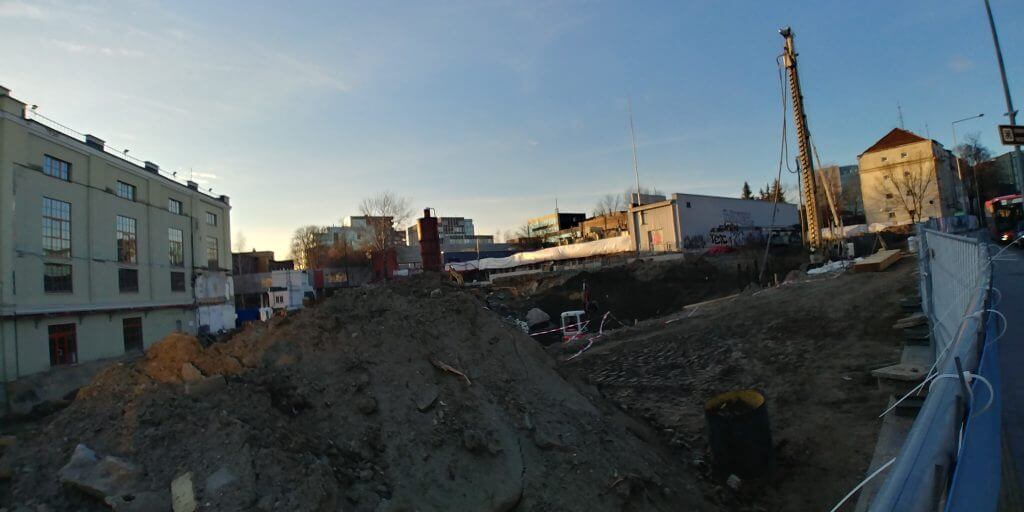 AMPÉRA (Rinktinės g. 2) - Daudzdzīvokļu nams, Biroju centrs - būvdarbu attēli