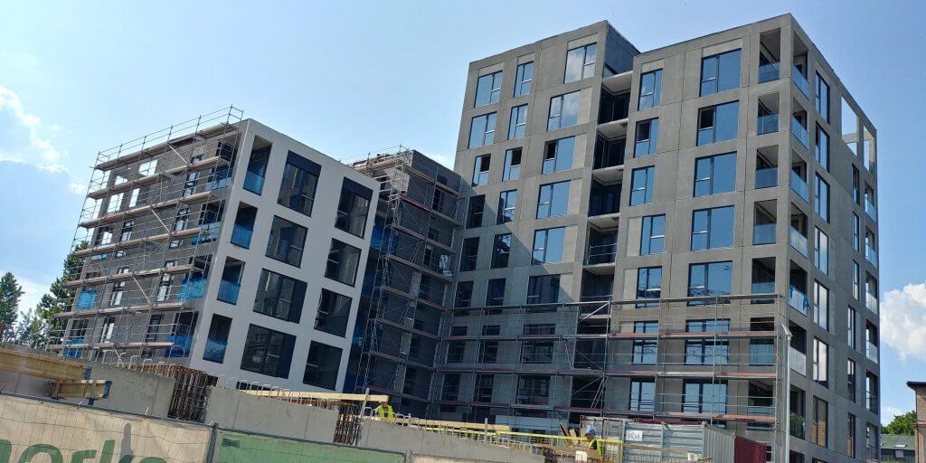 Rinktinės URBAN 2 etapas (Ceikinių g. 15) - Multi apartment - construction photos