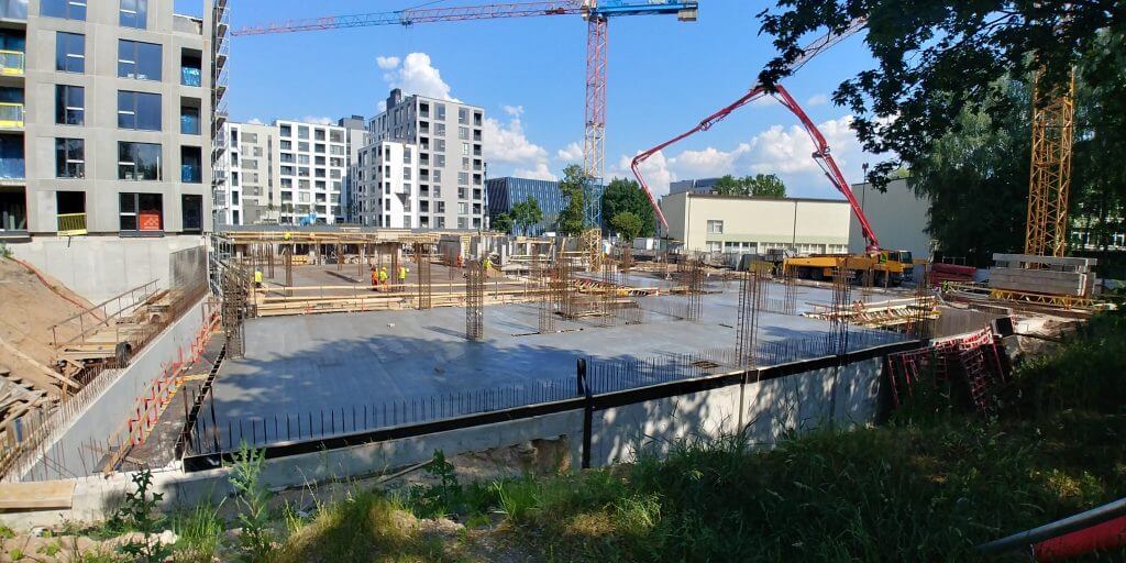 Rinktinės URBAN 2 etapas (Ceikinių g. 15) - Multi apartment - construction photos