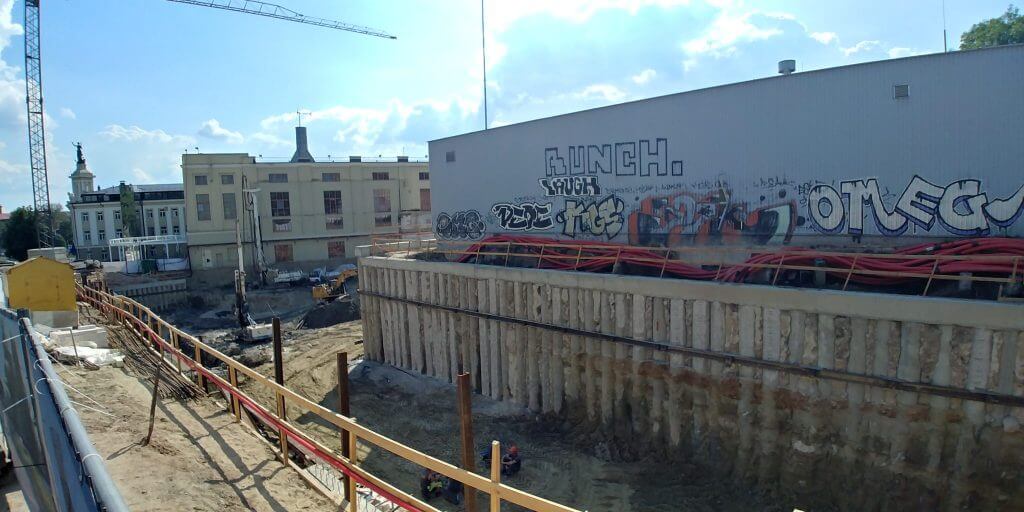 AMPÉRA (Rinktinės g. 2) - Daudzdzīvokļu nams, Biroju centrs - būvdarbu attēli