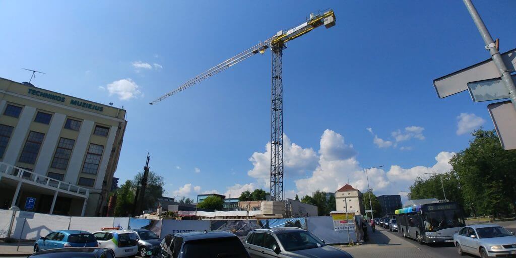 AMPÉRA (Rinktinės g. 2) - Daudzdzīvokļu nams, Biroju centrs - būvdarbu attēli