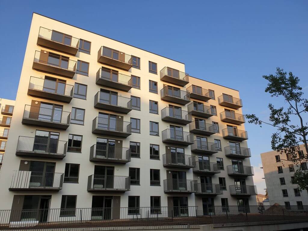 Linkmenų ežerai 3 etapas (Linkmenų g. 58) - Multi apartment - construction photos