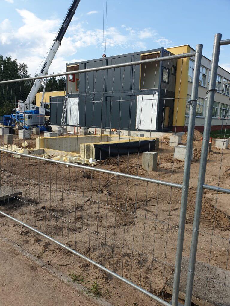 Modulinis darželis "Medynėlis" (A. P. Kavoliuko g. 5) - Primary and secondary education - construction photos