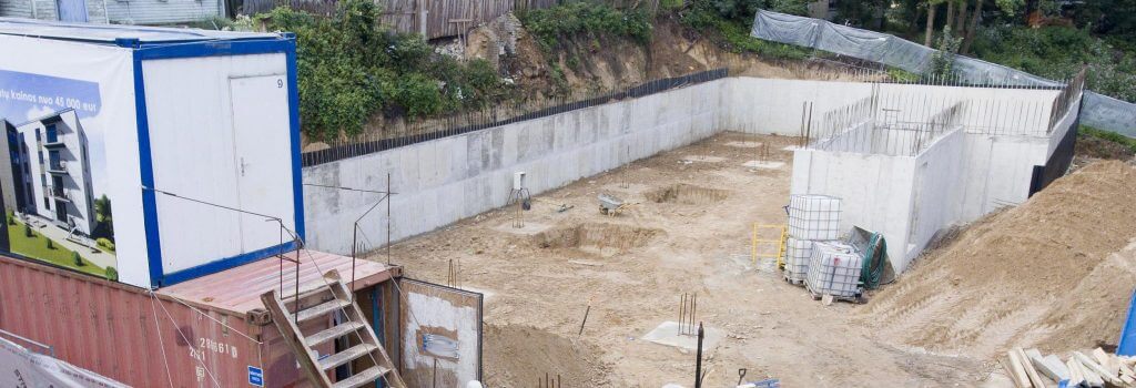 Pa Nauja (Panevėžio g. 23) - Multi apartment - construction photos