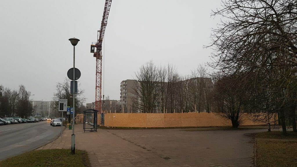 Taikos alėja (Taikos g. 157B) - Multi apartment - construction photos