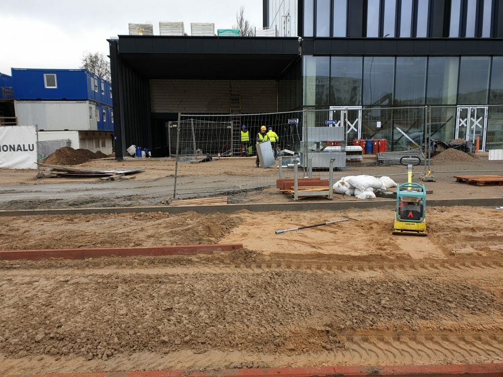 U219 (Ukmergės g. 219) - Office center - construction photos