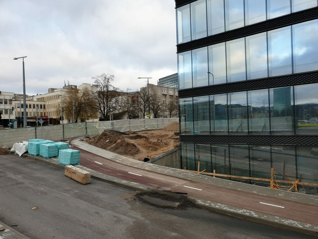 Algimanto Nasvyčio g. (Upės g.) - Street - construction photos