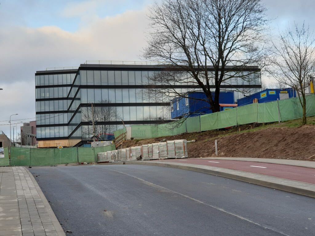 Algimanto Nasvyčio g. (Upės g.) - Street - construction photos
