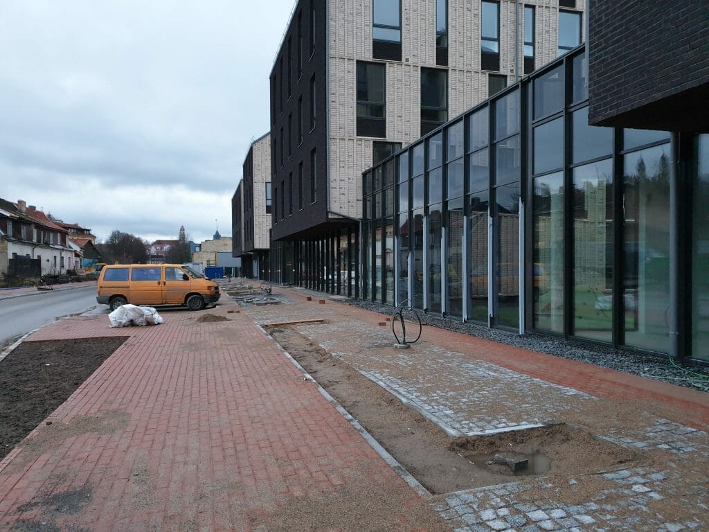 PAUPYS 1 etapas (Aukštaičių g. 4, 8) - Daugiabutis - statybų nuotraukos