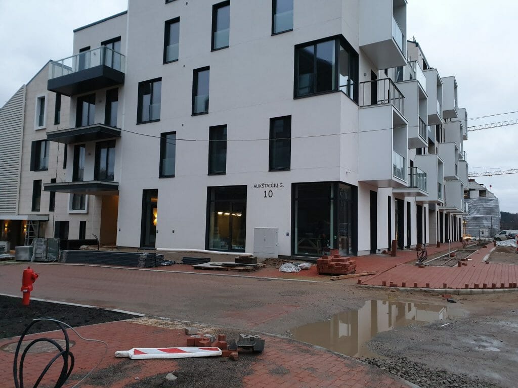 PAUPYS 2 etapas (Aukštaičių g. 10) - Multi apartment - construction photos