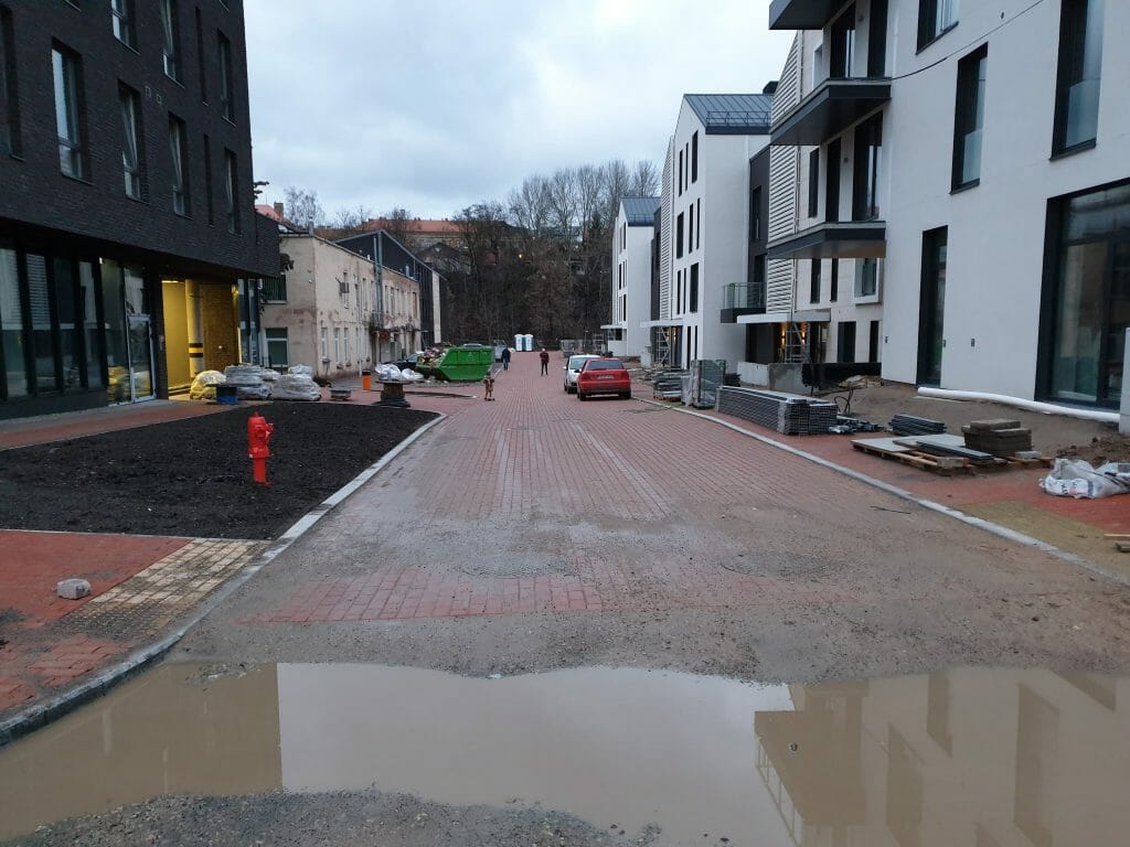 PAUPYS 2 etapas (Aukštaičių g. 10) - Multi apartment - construction photos