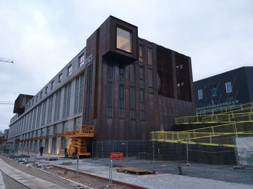 Verslo namai PAUPYS (Aukštaičių g.) - Office center - construction photos