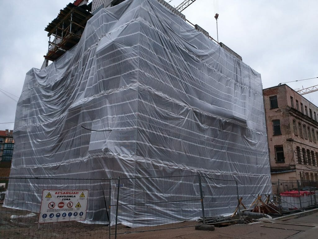 PAUPYS 4 etapas (Aukštaičių g. 16) - Multi apartment - construction photos