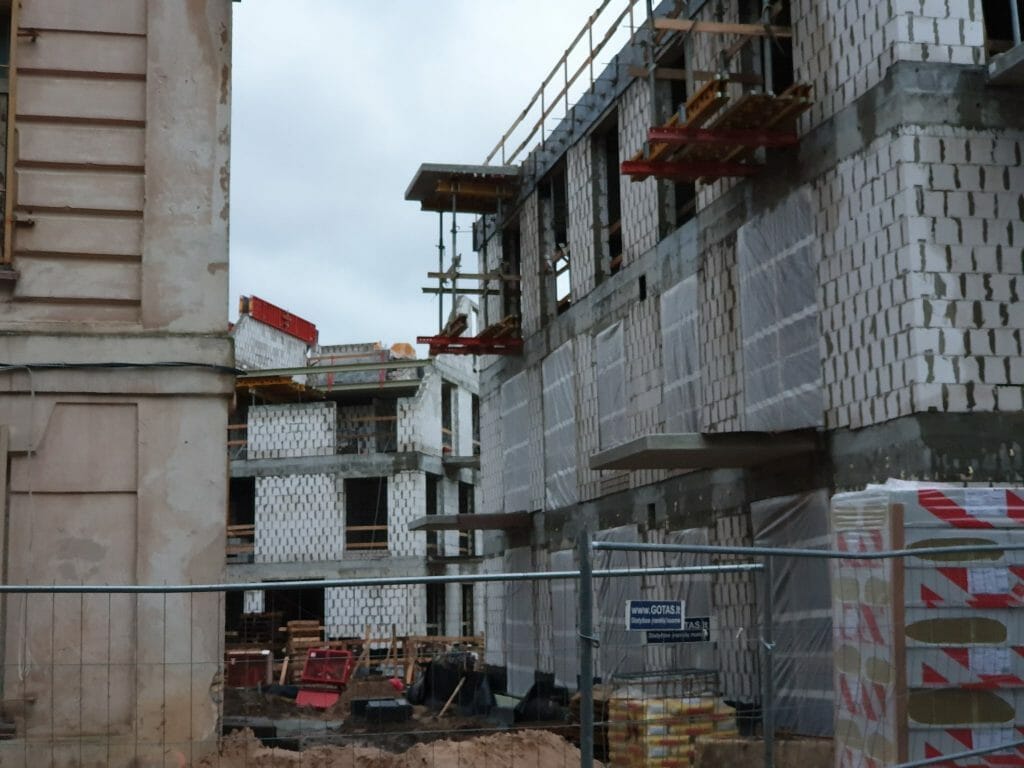 PAUPYS 4 etapas (Aukštaičių g. 16) - Multi apartment - construction photos