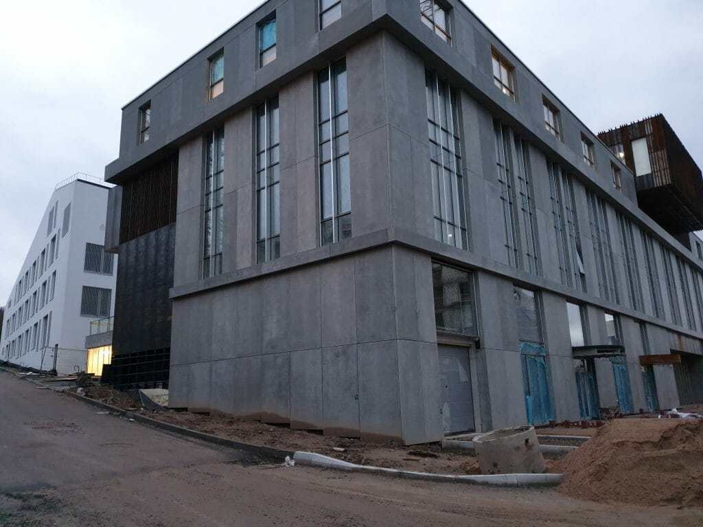 Verslo namai PAUPYS (Aukštaičių g.) - Office center - construction photos