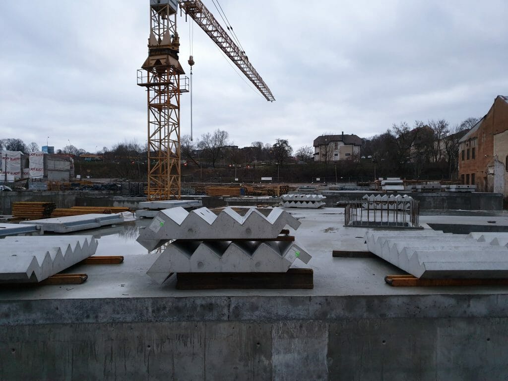 PAUPYS 7 etapas (Aukštaičių g. 19, Paupio g. 50) - Multi apartment - construction photos