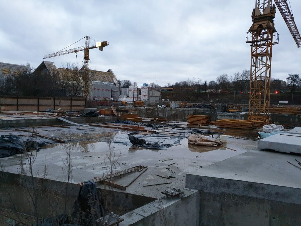 PAUPYS 7 etapas (Aukštaičių g. 19, Paupio g. 50) - Multi apartment - construction photos