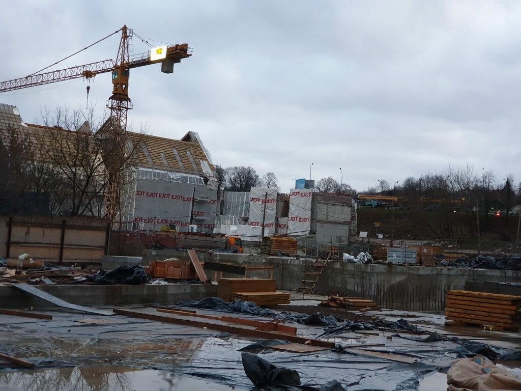 PAUPYS 7 etapas (Aukštaičių g. 19, Paupio g. 50) - Multi apartment - construction photos