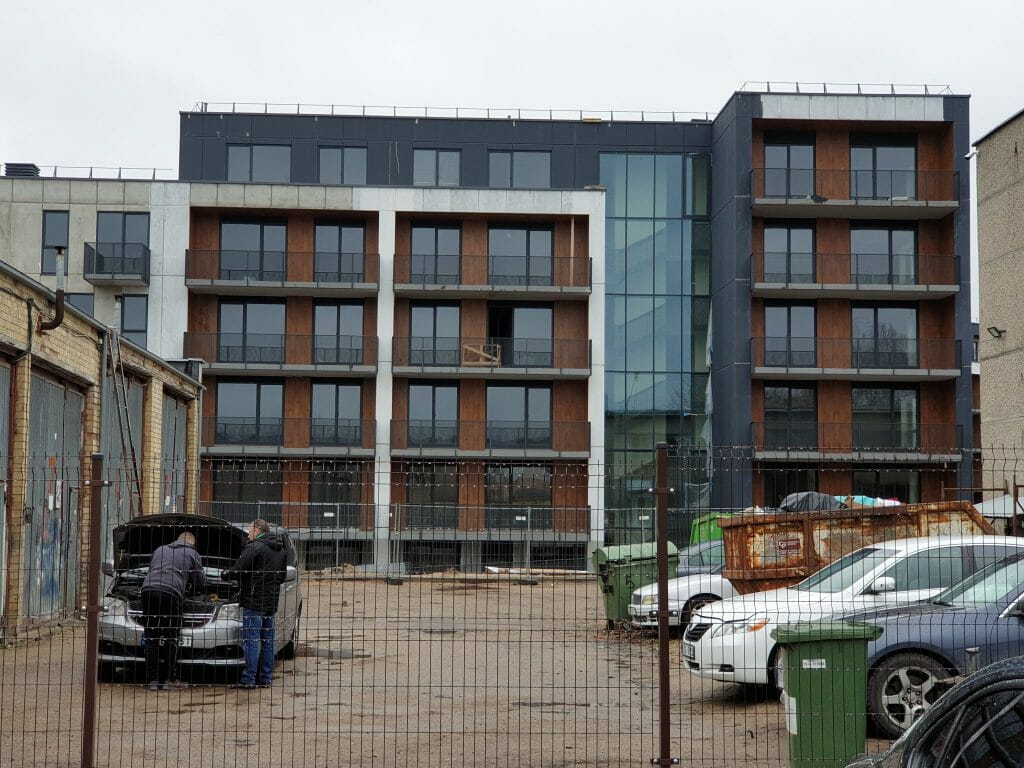 Vilnelės slėnis (Pakraščio g. 20) - Multi apartment - construction photos