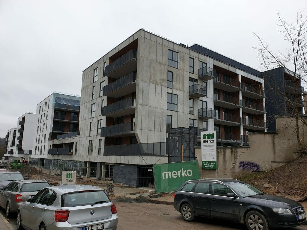 Vilnelės slėnis (Pakraščio g. 20) - Multi apartment - construction photos