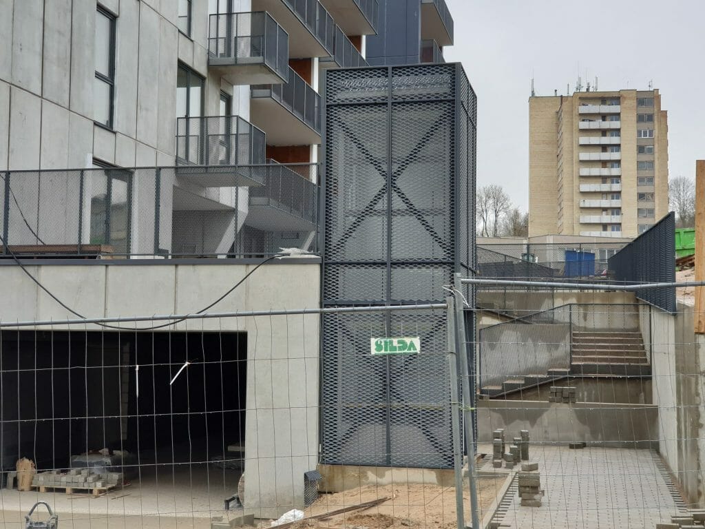 Vilnelės slėnis (Pakraščio g. 20) - Multi apartment - construction photos