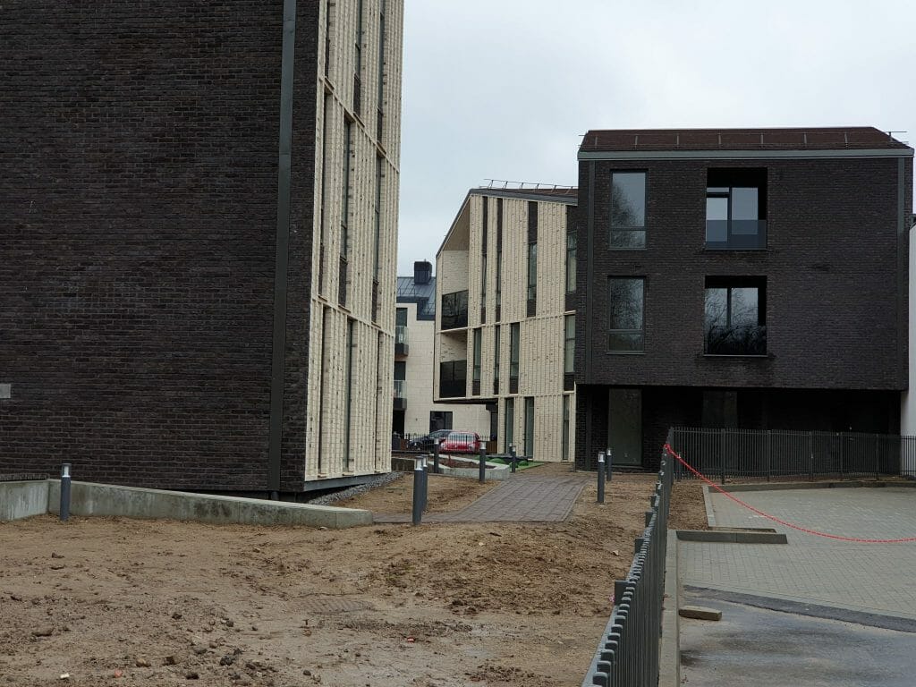 PAUPYS 1 etapas (Aukštaičių g. 4, 8) - Daugiabutis - statybų nuotraukos