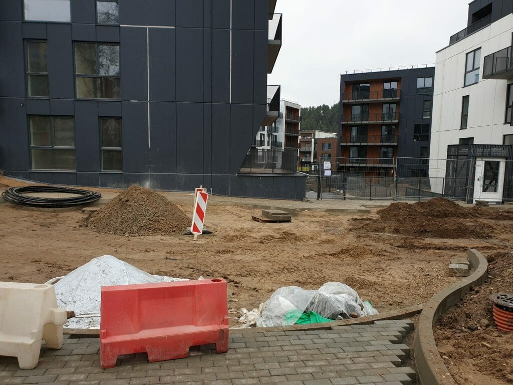 Vilnelės slėnis (Pakraščio g. 20) - Multi apartment - construction photos