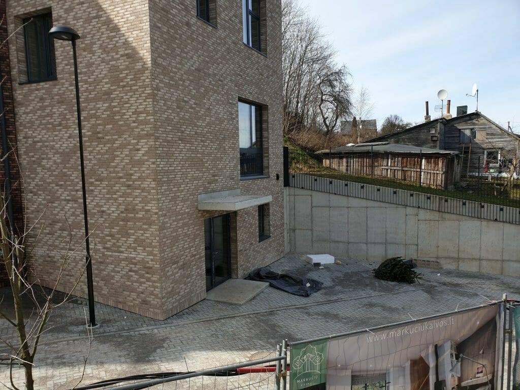 Markučių kalvos (Markučių g. 34, 34A, 36, 36A, 40) - Row housing - construction photos