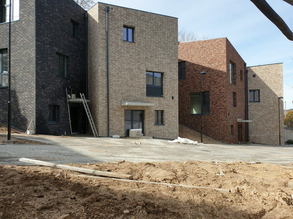 Markučių kalvos (Markučių g. 34, 34A, 36, 36A, 40) - Row housing - construction photos