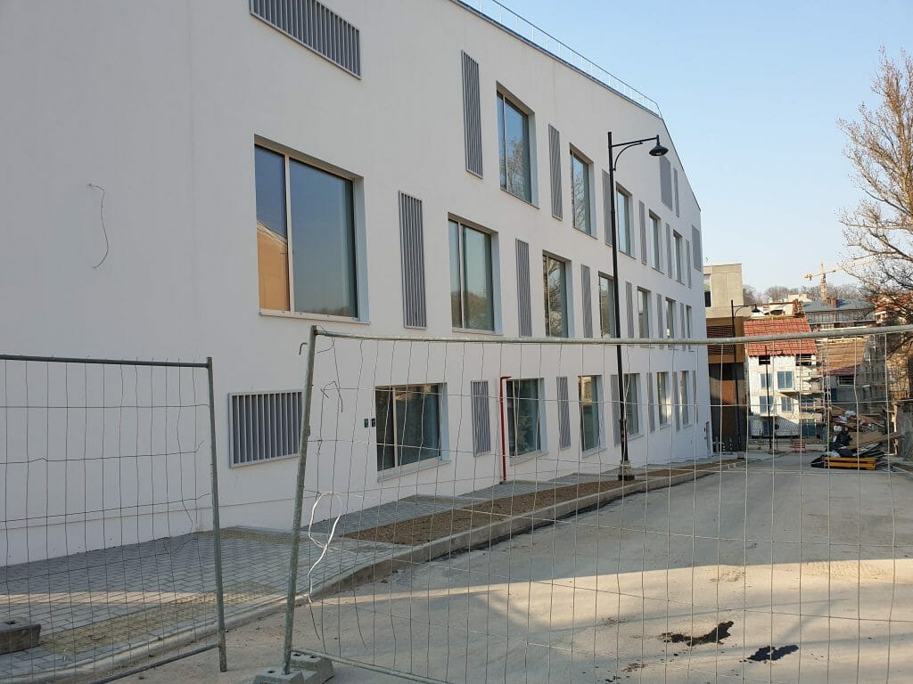 Verslo namai PAUPYS (Aukštaičių g.) - Office center - construction photos