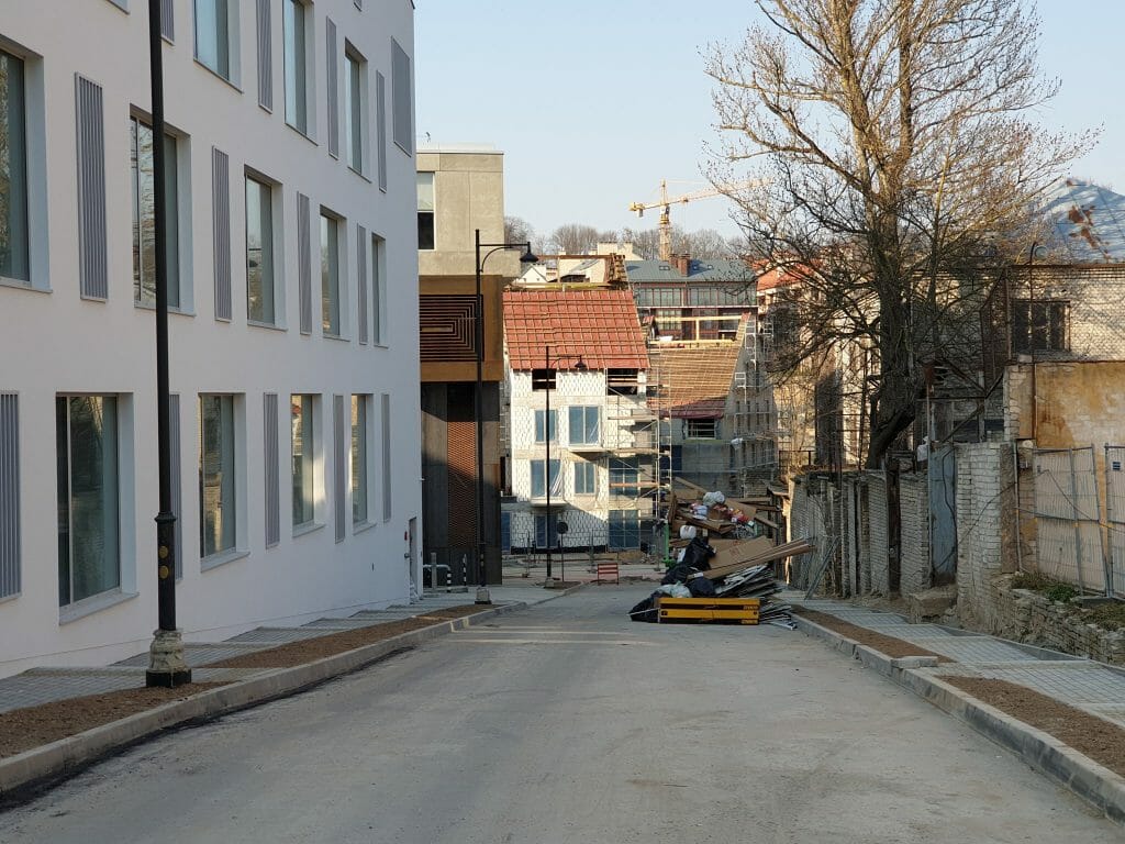 Verslo namai PAUPYS (Aukštaičių g.) - Office center - construction photos