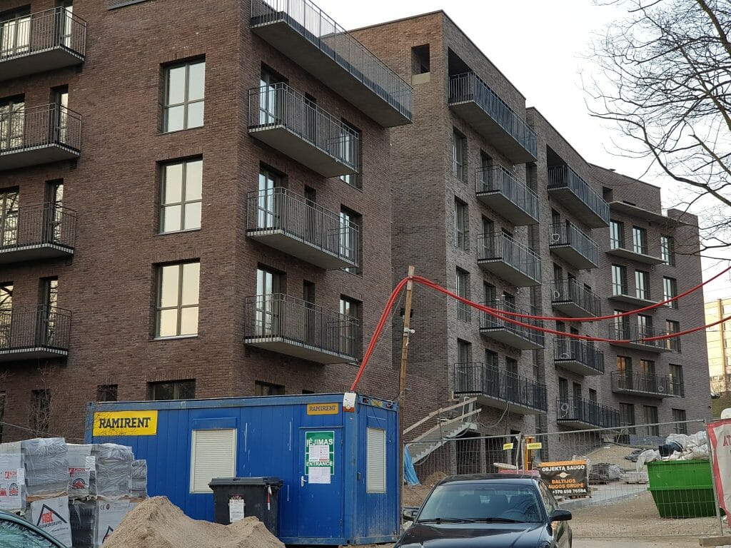 Kanso (Polocko g. 56) - Multi apartment - construction photos