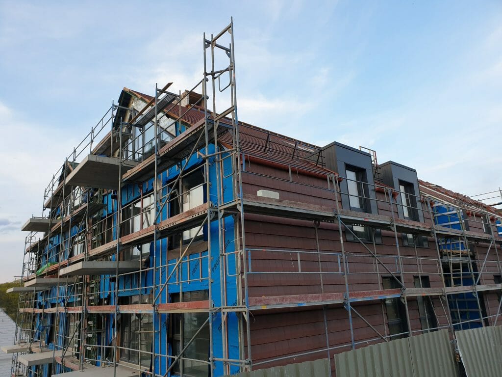 Aukštupis (Krivūlės g. 9) - Multi apartment - construction photos